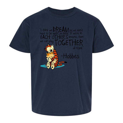 Calvin Hobbes Dreams - Navy - 8