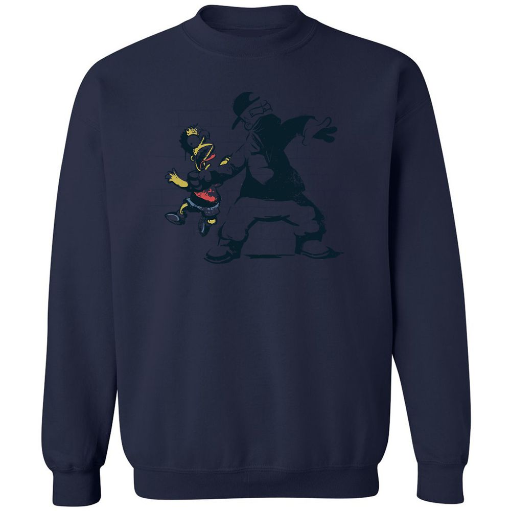 Classic Unisex Sweatshirt - LKM9M1TC - Navy - 8