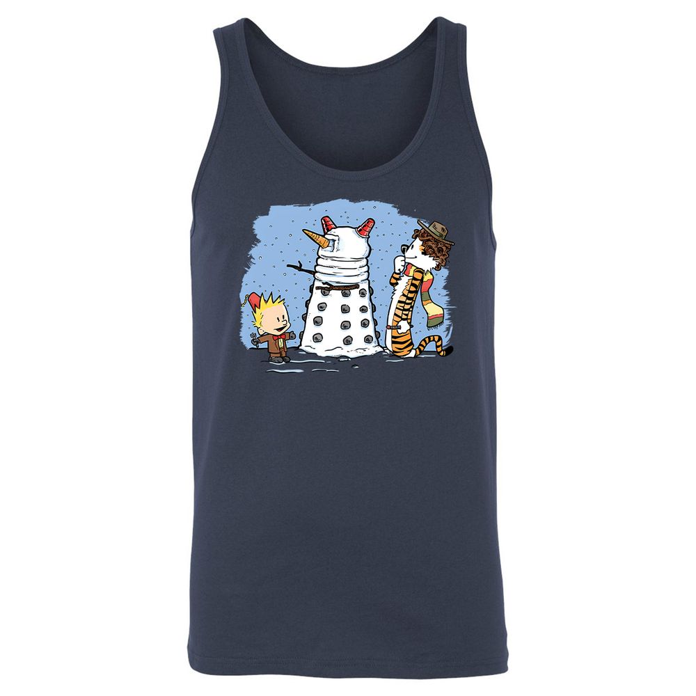 Unisex Jersey Tank - D51L59H2 - Navy - 8