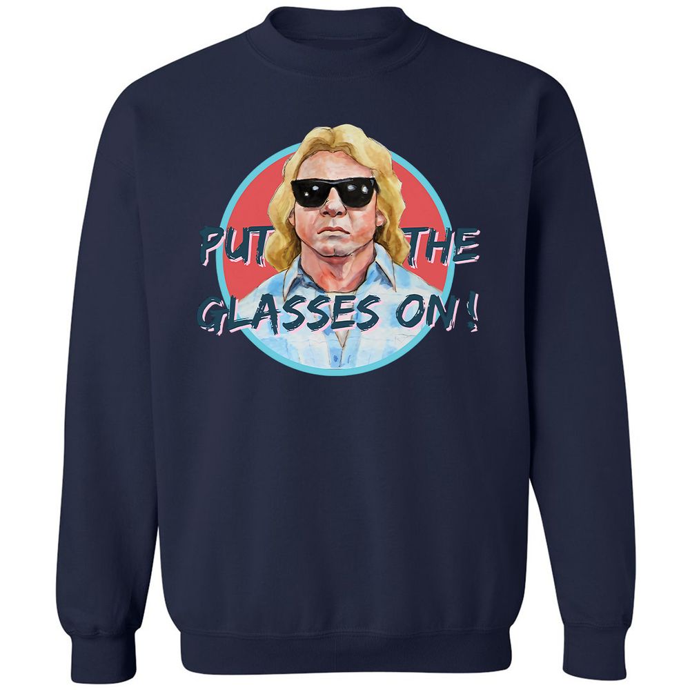 Classic Unisex Sweatshirt - AJQDT7ES - Navy - 8