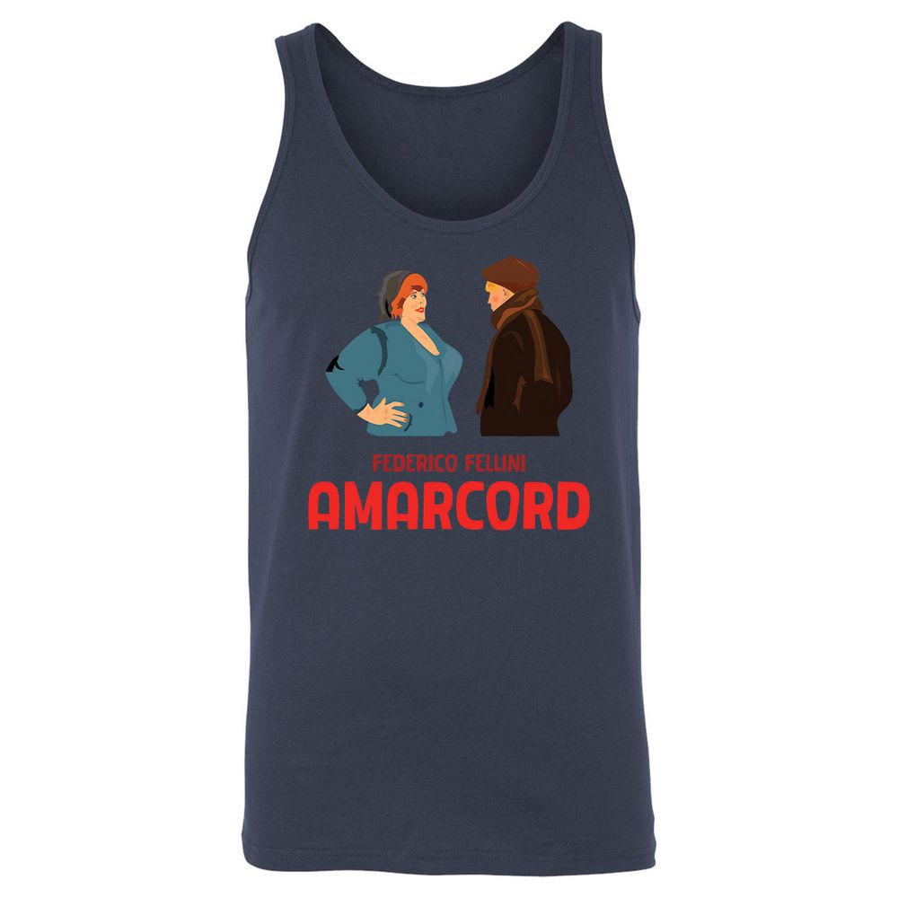 Unisex Jersey Tank - E6VSDY52 - Navy - 8