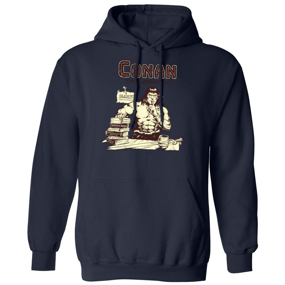 Classic Unisex Hoodie - N5AHRZ65 - Navy - 8