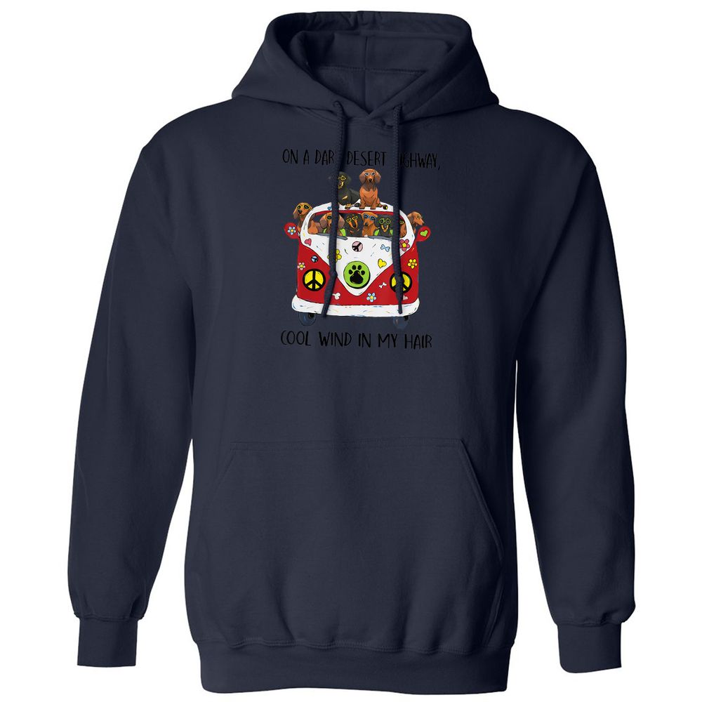 Classic Unisex Hoodie - CR85H73J - Navy - 8