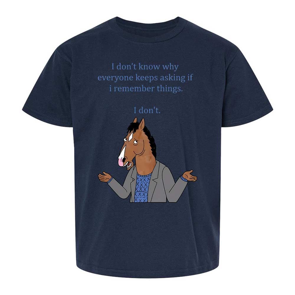 Kids T-Shirt - SKNK7T6Z - Navy - 8