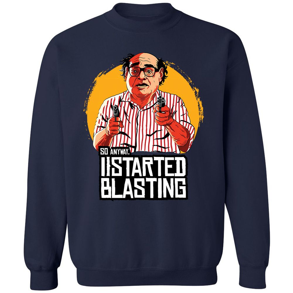 Classic Unisex Sweatshirt - 2D5DQ8M3 - Navy - 8
