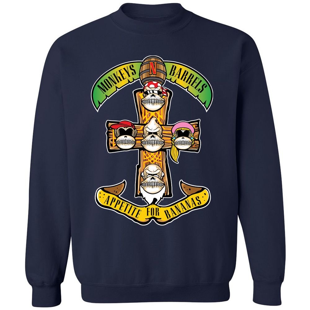 Classic Unisex Sweatshirt - 8FPMRQXZ - Navy - 8