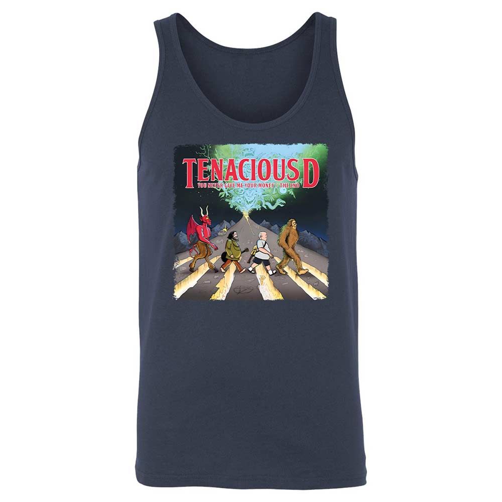 Unisex Jersey Tank - WBAWKBQU - Navy - 8
