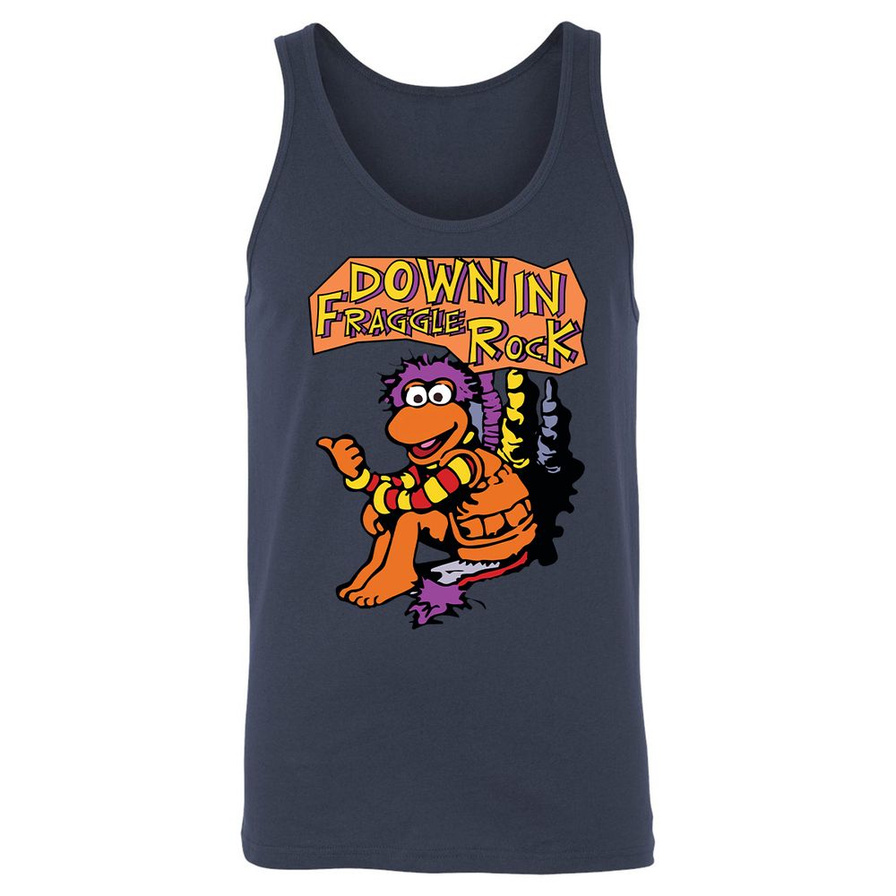 Unisex Jersey Tank - 5T6A5YLA - Navy - 8