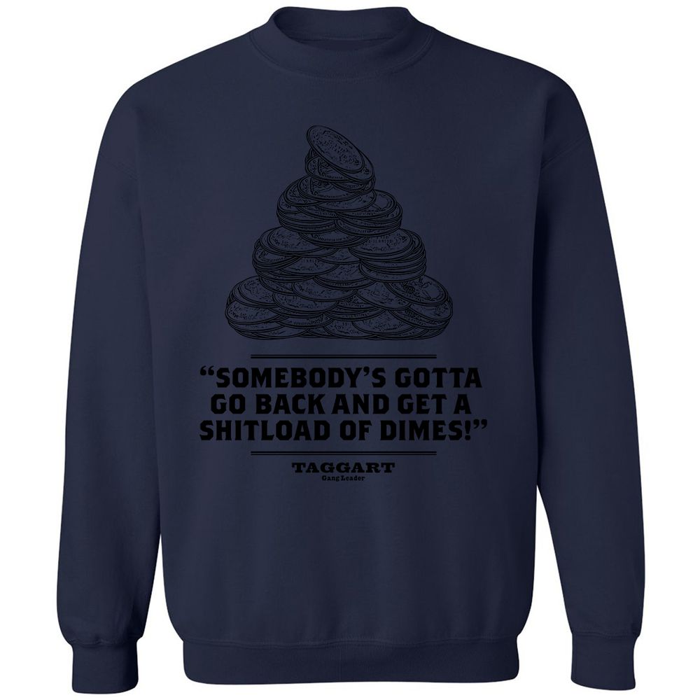 Classic Unisex Sweatshirt - L1U5TQYP - Navy - 8