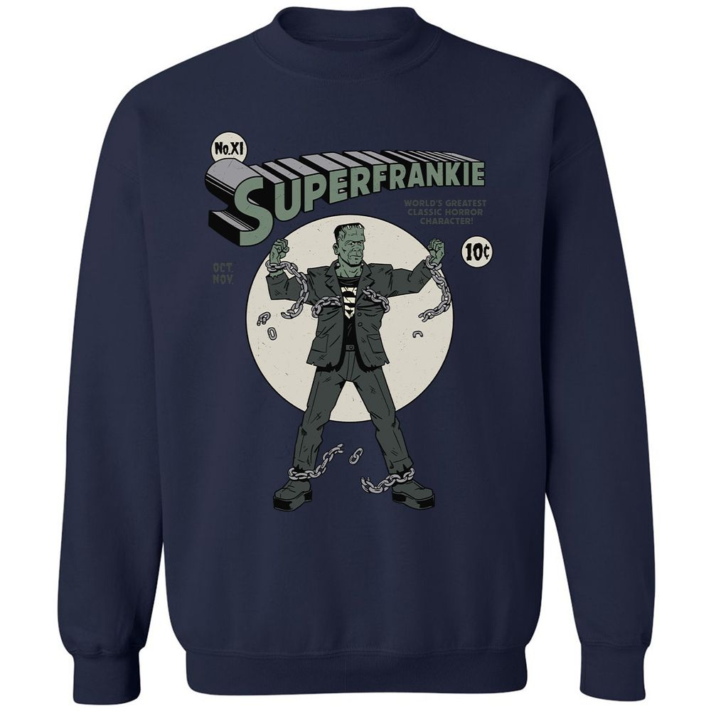 Classic Unisex Sweatshirt - 6KNAEJYZ - Navy - 8