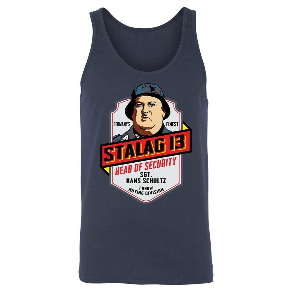 Unisex Jersey Tank - W8ZAVYUF - Navy - 8