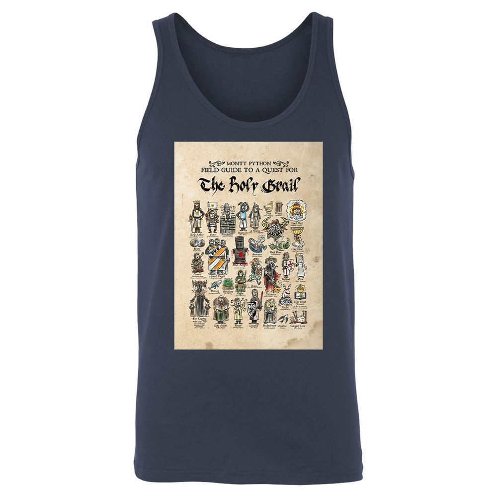Unisex Jersey Tank - 5UZ4L466 - Navy - 8