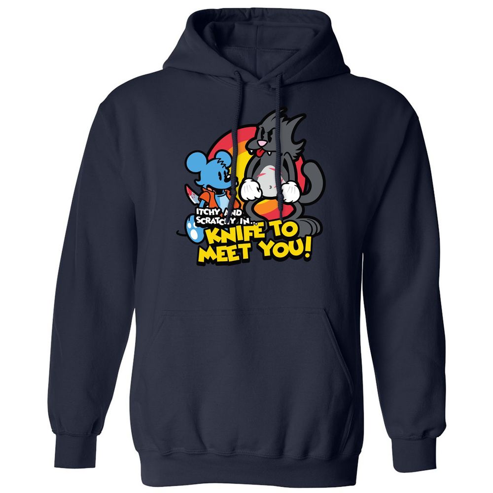 Classic Unisex Hoodie - 8VDMYAQB - Navy - 8