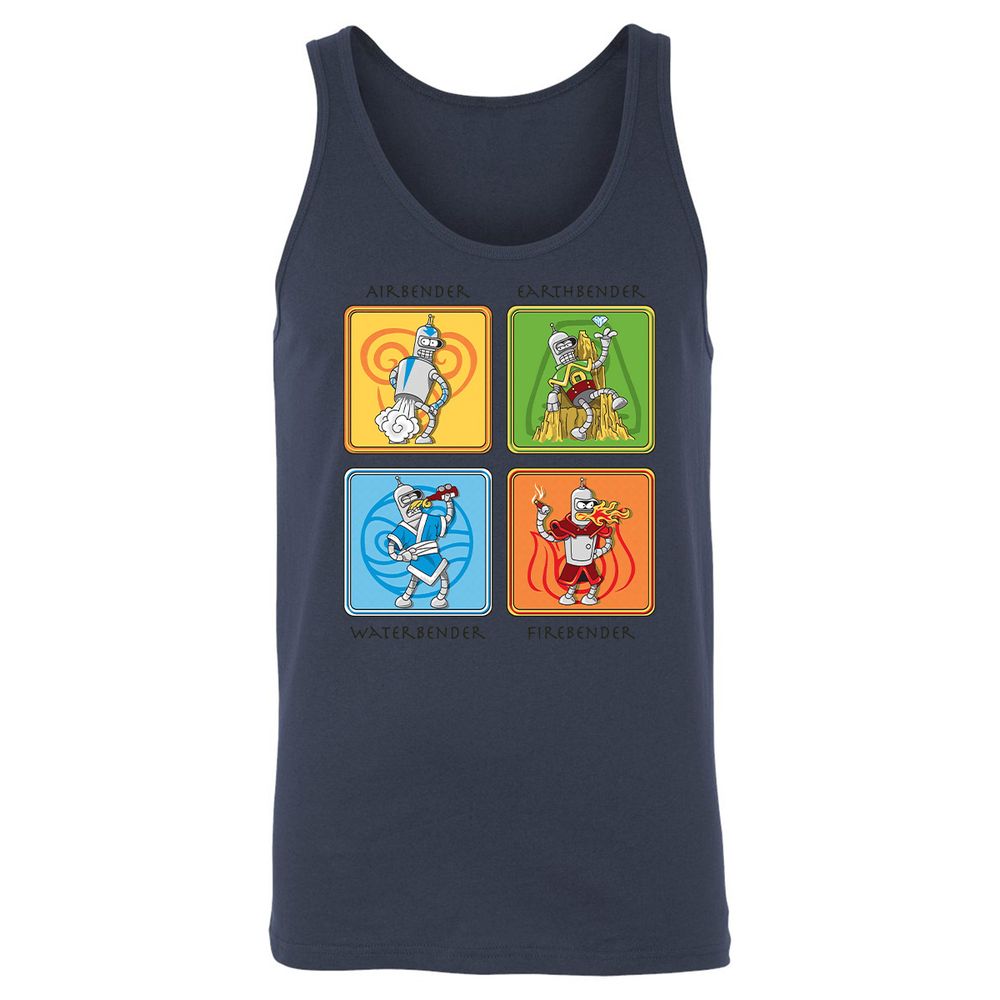 Unisex Jersey Tank - NP3AZH4E - Navy - 8