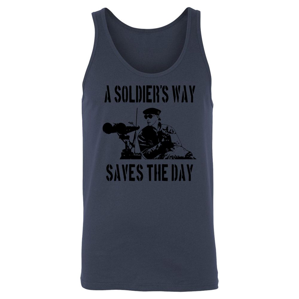 Unisex Jersey Tank - ETZAYZ6K - Navy - 8