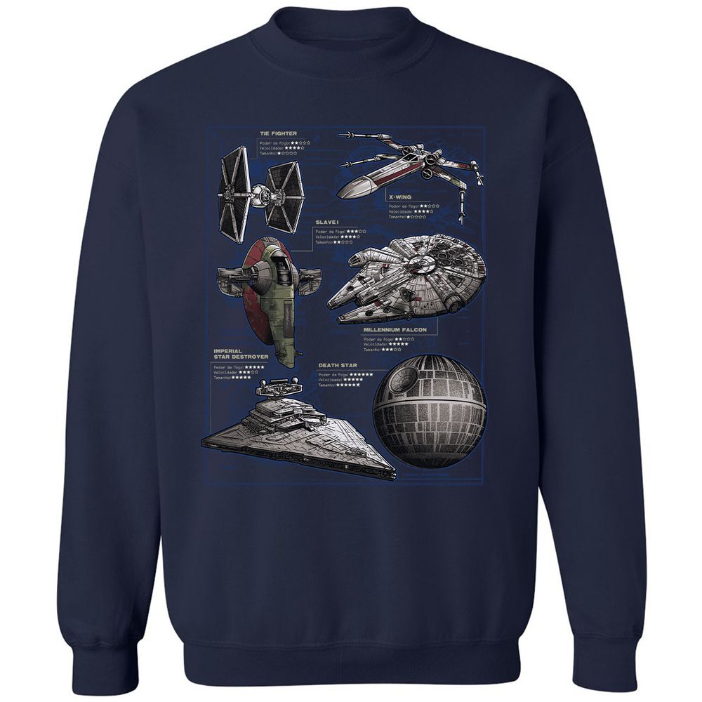 Classic Unisex Sweatshirt - PAE2F5H2 - Navy - 8