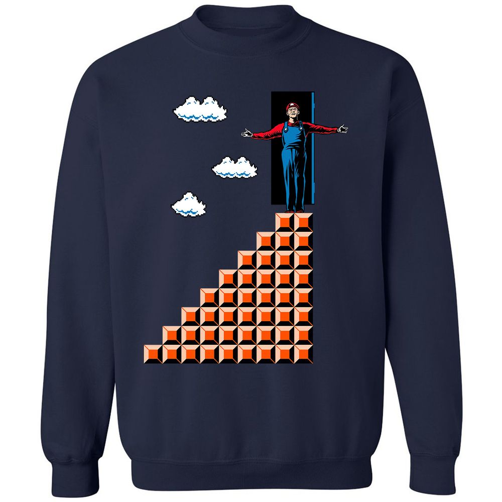 Classic Unisex Sweatshirt - CSVGJDRW - Navy - 8