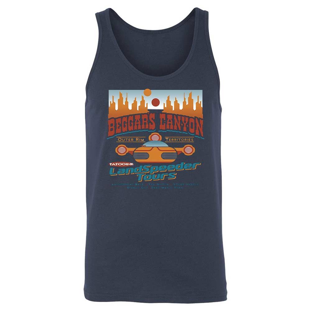 Unisex Jersey Tank - 27K2XEDR - Navy - 8