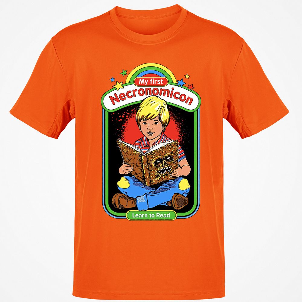 Classic Unisex T-Shirt - KJMNEHBN - Orange - 8