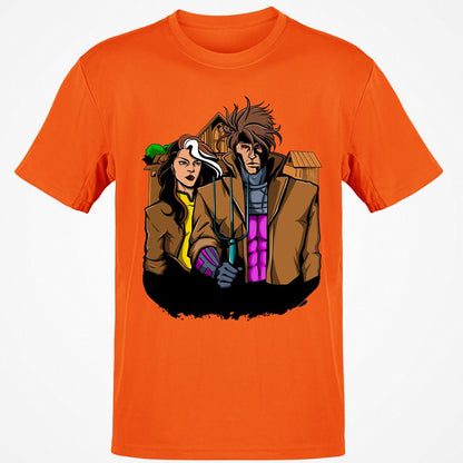 Classic Unisex T-Shirt - ZBNYJG4C - Orange - 8