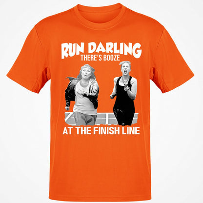 Run Darling Classic Unisex T-Shirt - Orange - 8