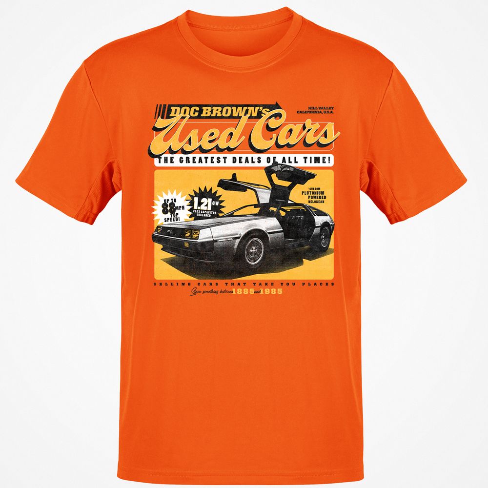 Classic Unisex T-Shirt - C2UV6VC1 - Orange - 8