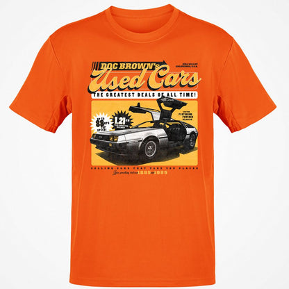 Classic Unisex T-Shirt - C2UV6VC1 - Orange - 8