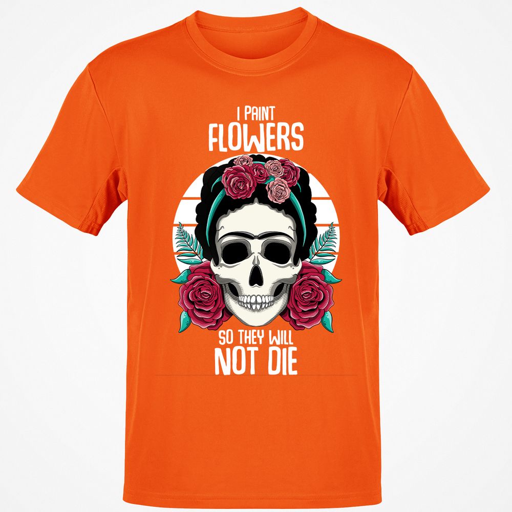 Classic Unisex T-Shirt - C6AV7B8M - Orange - 8