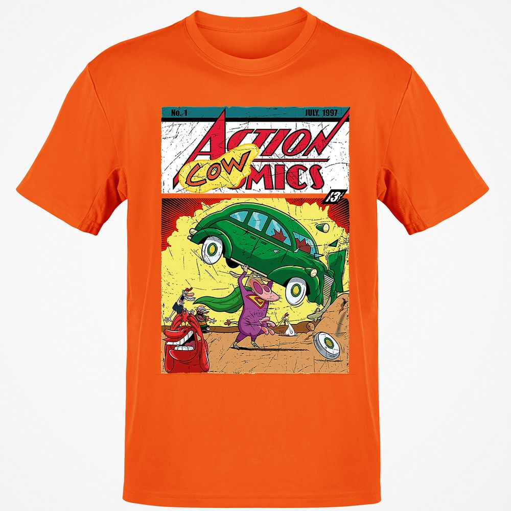 Classic Unisex T-Shirt - R2TL1YGT - Orange - 8