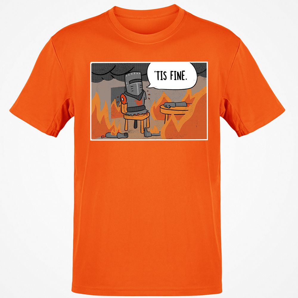 Classic Unisex T-Shirt - YGNDQZ6D - Orange - 8
