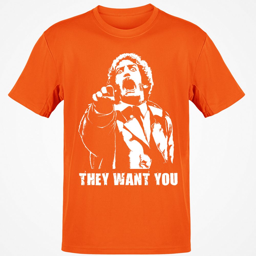 Classic Unisex T-Shirt - DE7MANX4 - Orange - 8