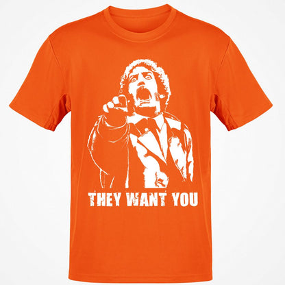 Classic Unisex T-Shirt - DE7MANX4 - Orange - 8