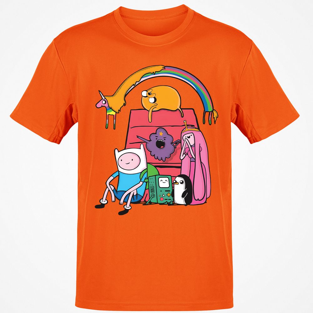 Classic Unisex T-Shirt - LQCHSQWA - Orange - 8