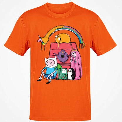 Classic Unisex T-Shirt - LQCHSQWA - Orange - 8