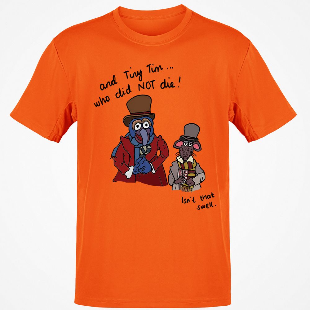Classic Unisex T-Shirt - MCHXU9YX - Orange - 8