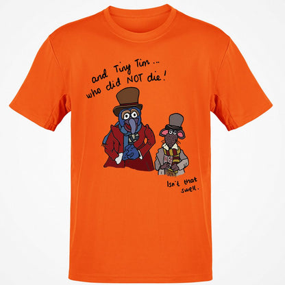 Classic Unisex T-Shirt - MCHXU9YX - Orange - 8