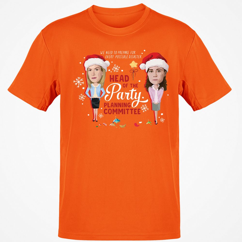 Head Of The Party Planning Committee Christmas - Orange - 8