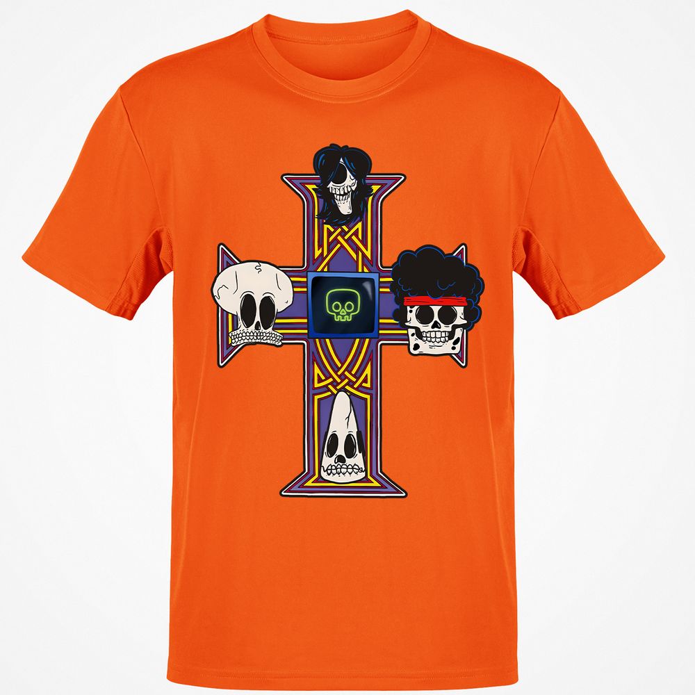 Classic Unisex T-Shirt - 3BE8D4NP - Orange - 8