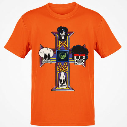 Classic Unisex T-Shirt - 3BE8D4NP - Orange - 8