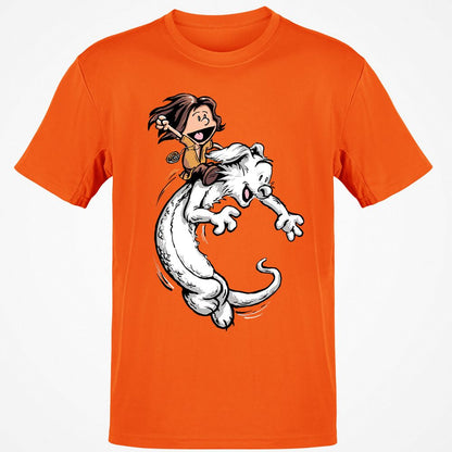 Classic Unisex T-Shirt - YP8TNEU5 - Orange - 8