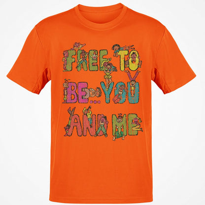Classic Unisex T-Shirt - KMRBFSW8 - Orange - 8