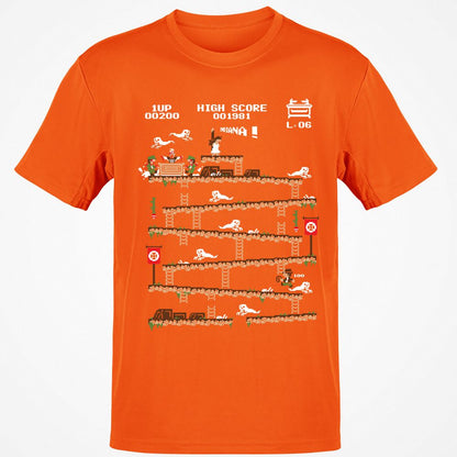 Classic Unisex T-Shirt - JJYJMZCC - Orange - 8