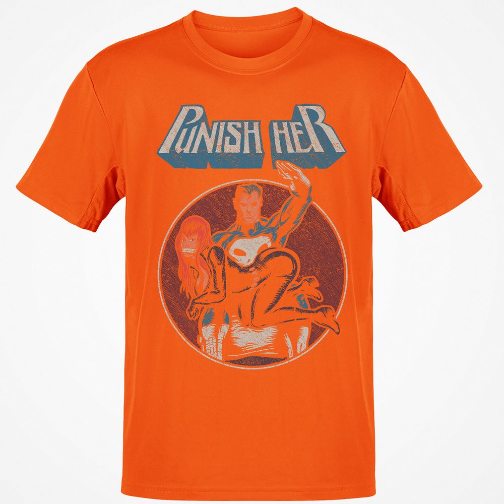 Classic Unisex T-Shirt - E6U5XJAQ - Orange - 8