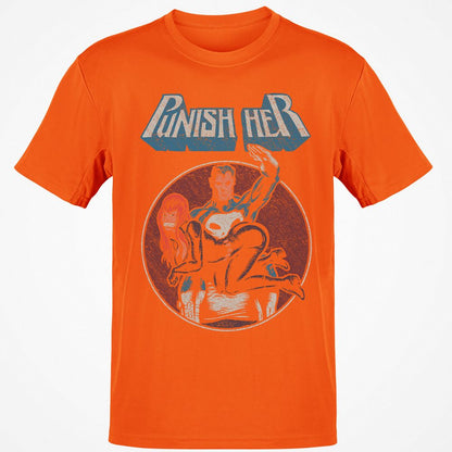 Classic Unisex T-Shirt - E6U5XJAQ - Orange - 8
