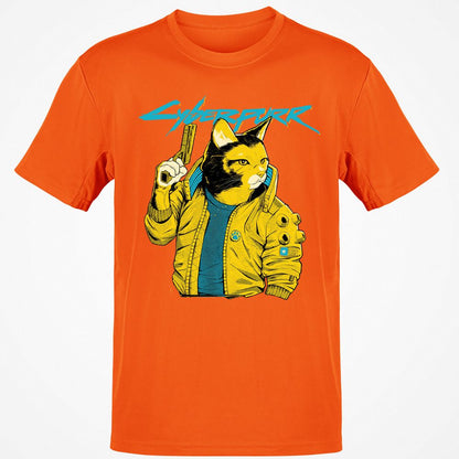 Classic Unisex T-Shirt - QT7ZJEAJ - Orange - 8