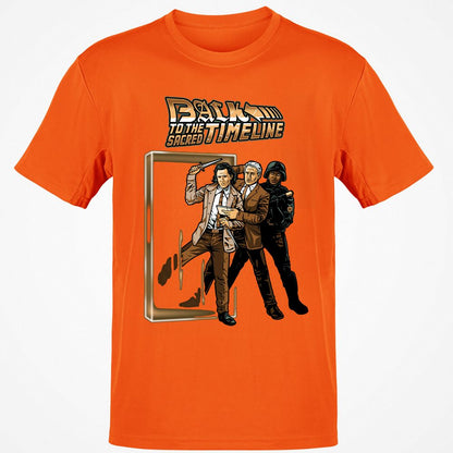 Classic Unisex T-Shirt - E8TER8J7 - Orange - 8