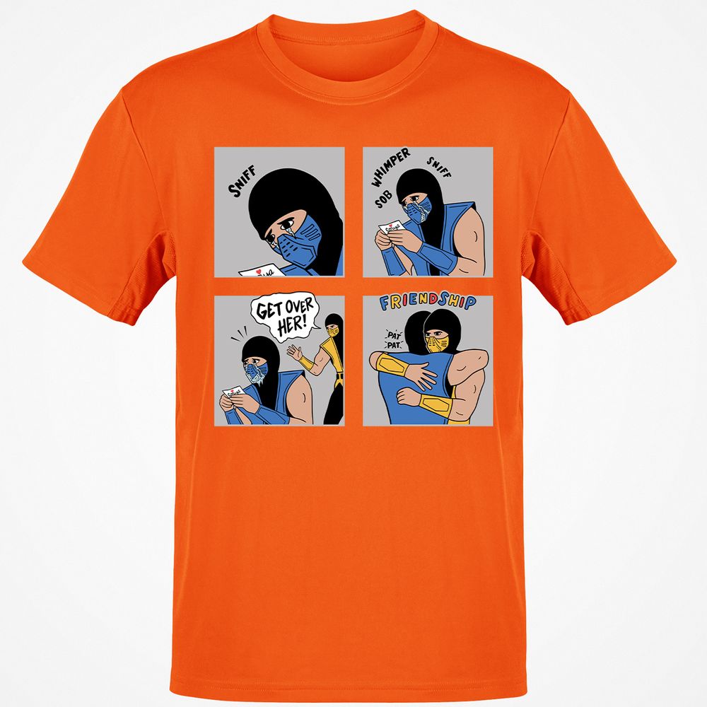 Classic Unisex T-Shirt - QX354A1R - Orange - 8