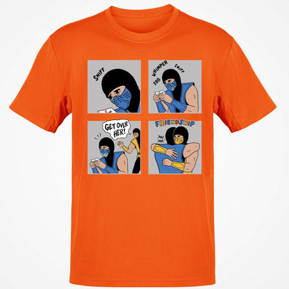 Classic Unisex T-Shirt - QX354A1R - Orange - 8