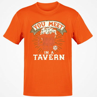 Classic Unisex T-Shirt - VHWKRQND - Orange - 8