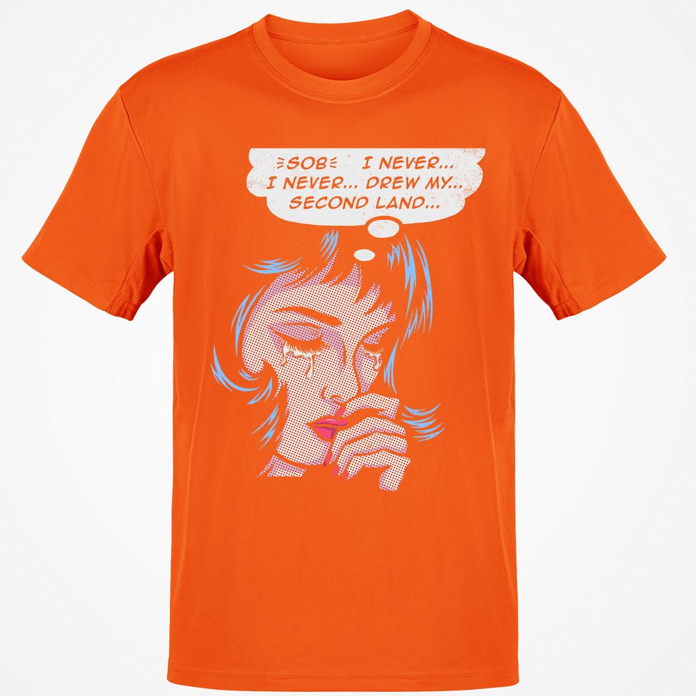 Classic Unisex T-Shirt - Q3W77915 - Orange - 8